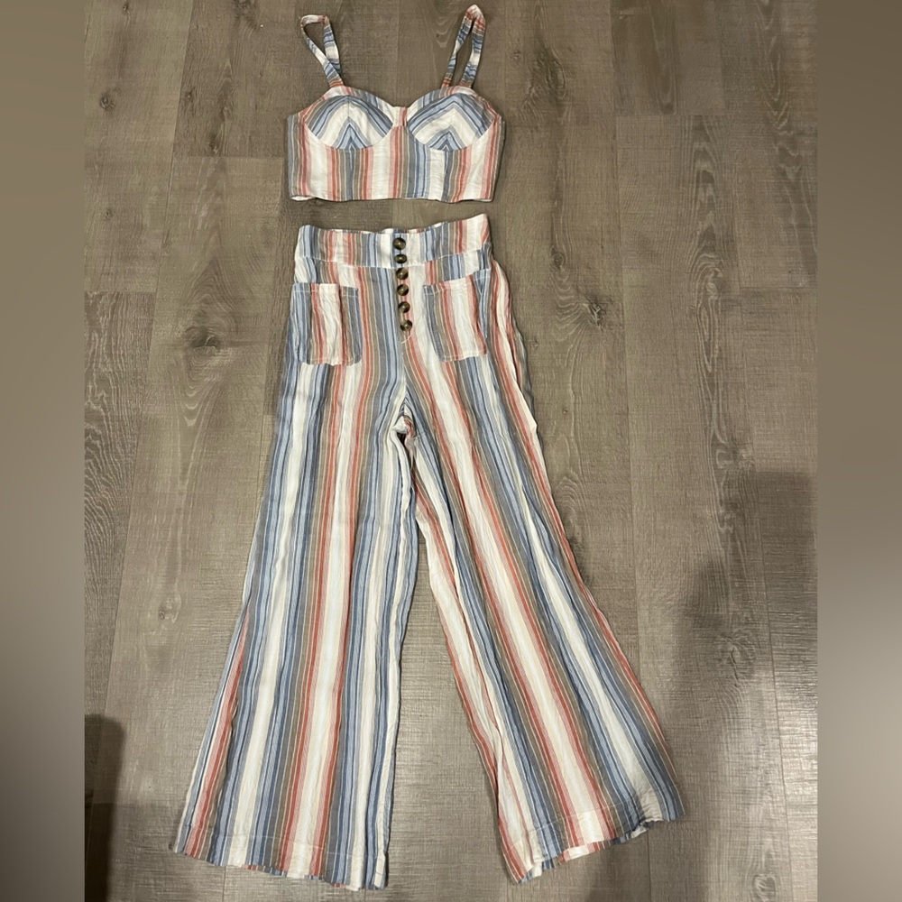 Striped Women's Jumpsuit